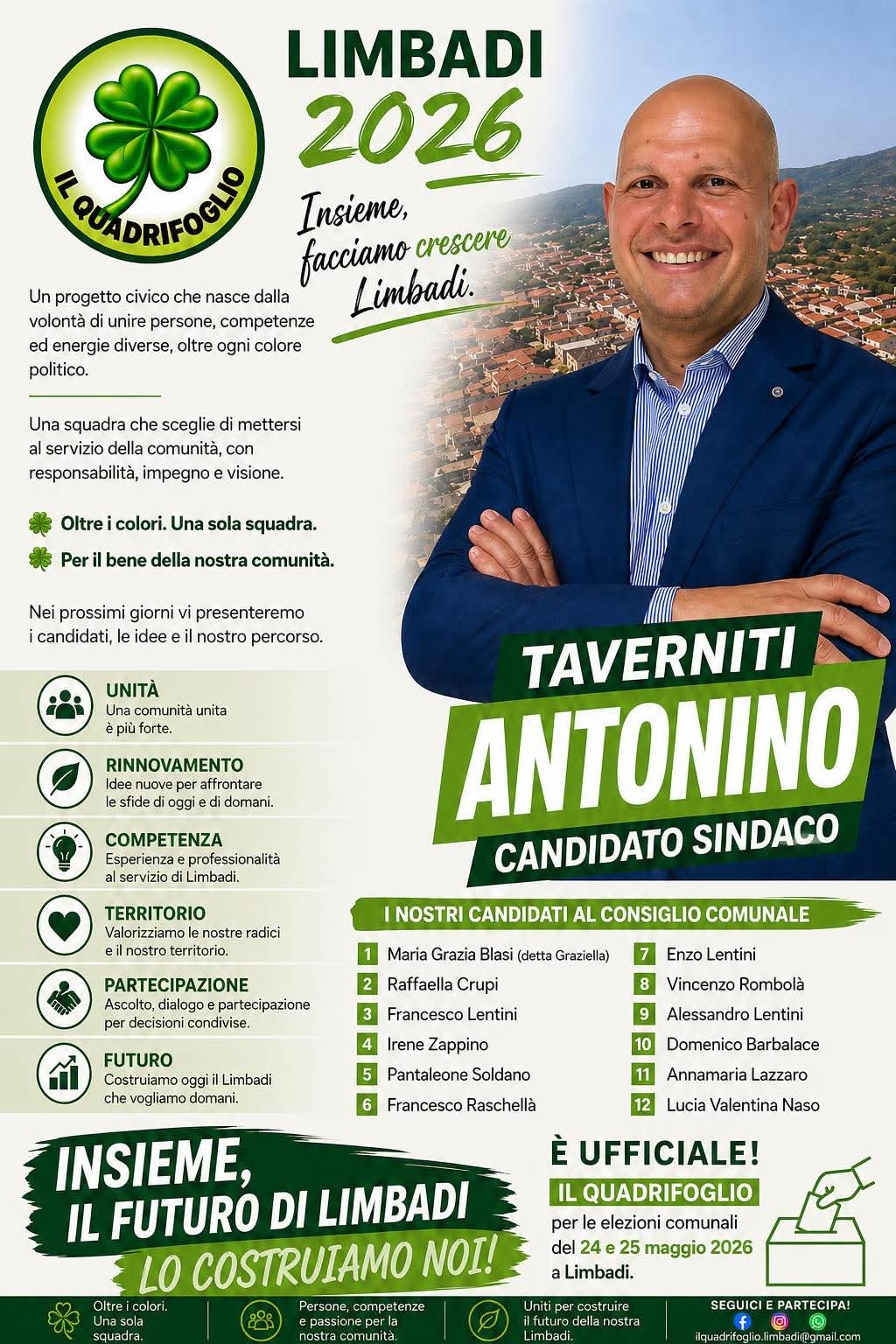 Manifesto Il Quadrifoglio Limbadi 2026